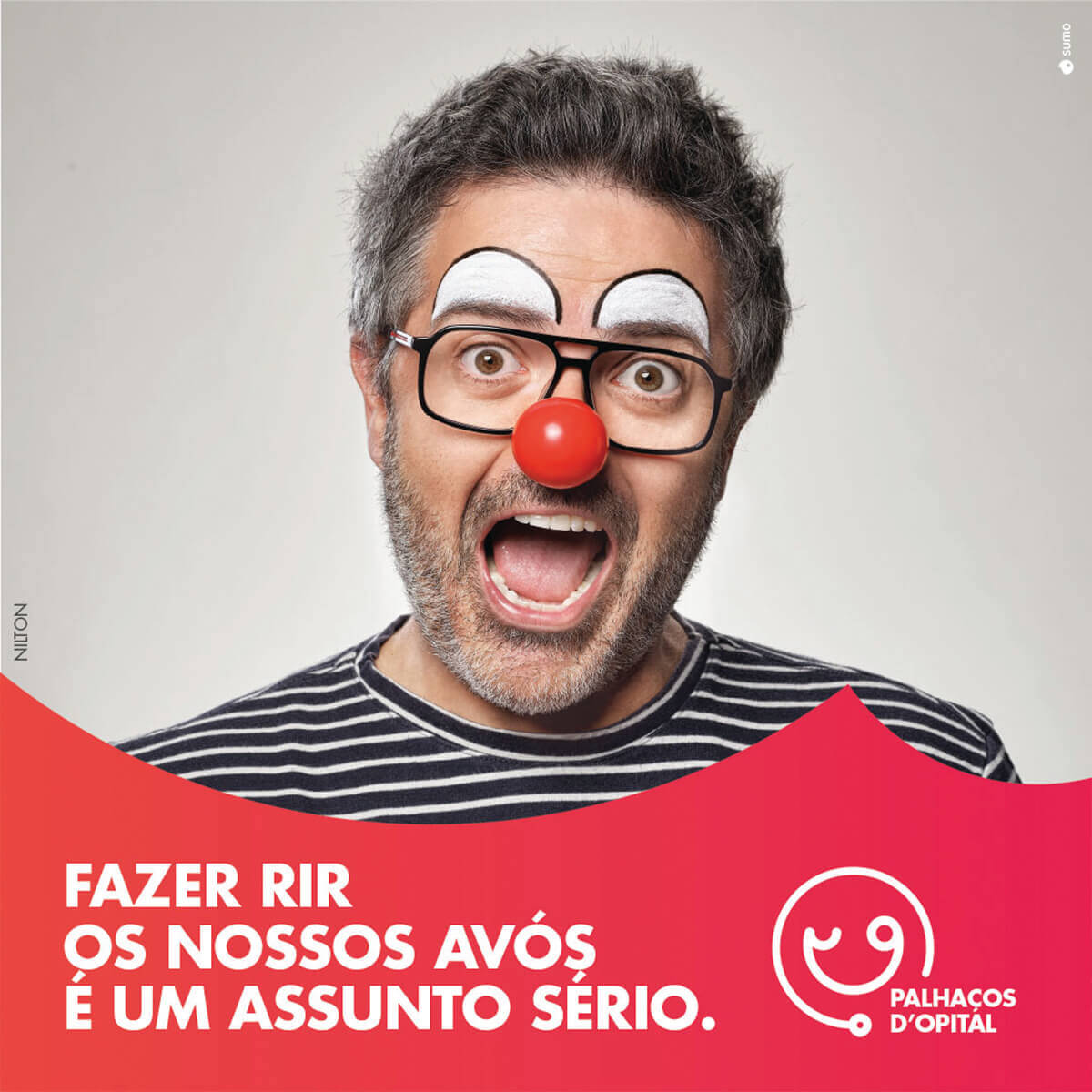 revista amar - portugal - palhaços d'opital - nilton